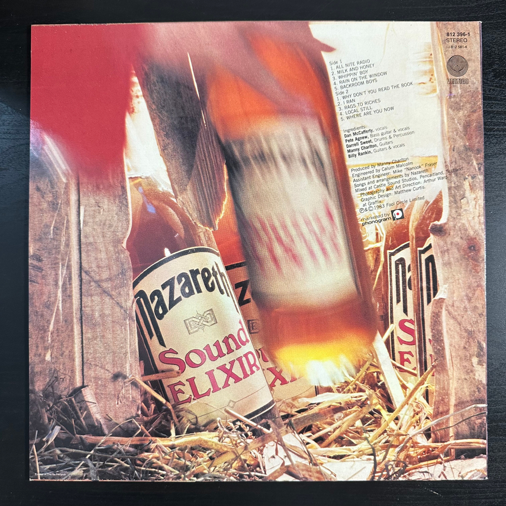 Nazareth - Sound Elixir (Голландия 1983г.)