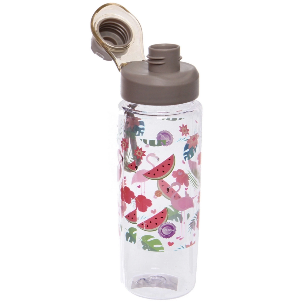 Бутылка питьевая пластиковая 650мл «Фруктовый взрыв», микс цветов