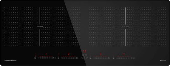 Индукционная стеклокерамич. панель MAUNFELD CVI904SFLBK Inverter