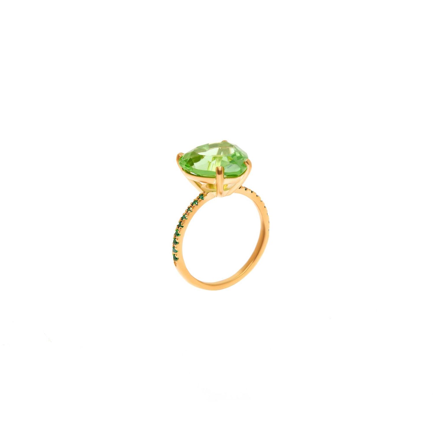 Кольцо Sex in the City Ring – Apple Green