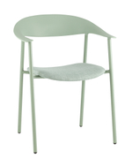 Стул Eila с подушкой пластик зеленый