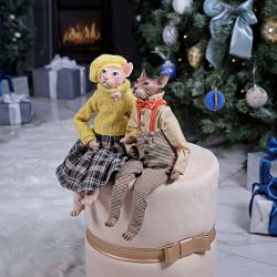 Кукла коллекционная Кошка Мари