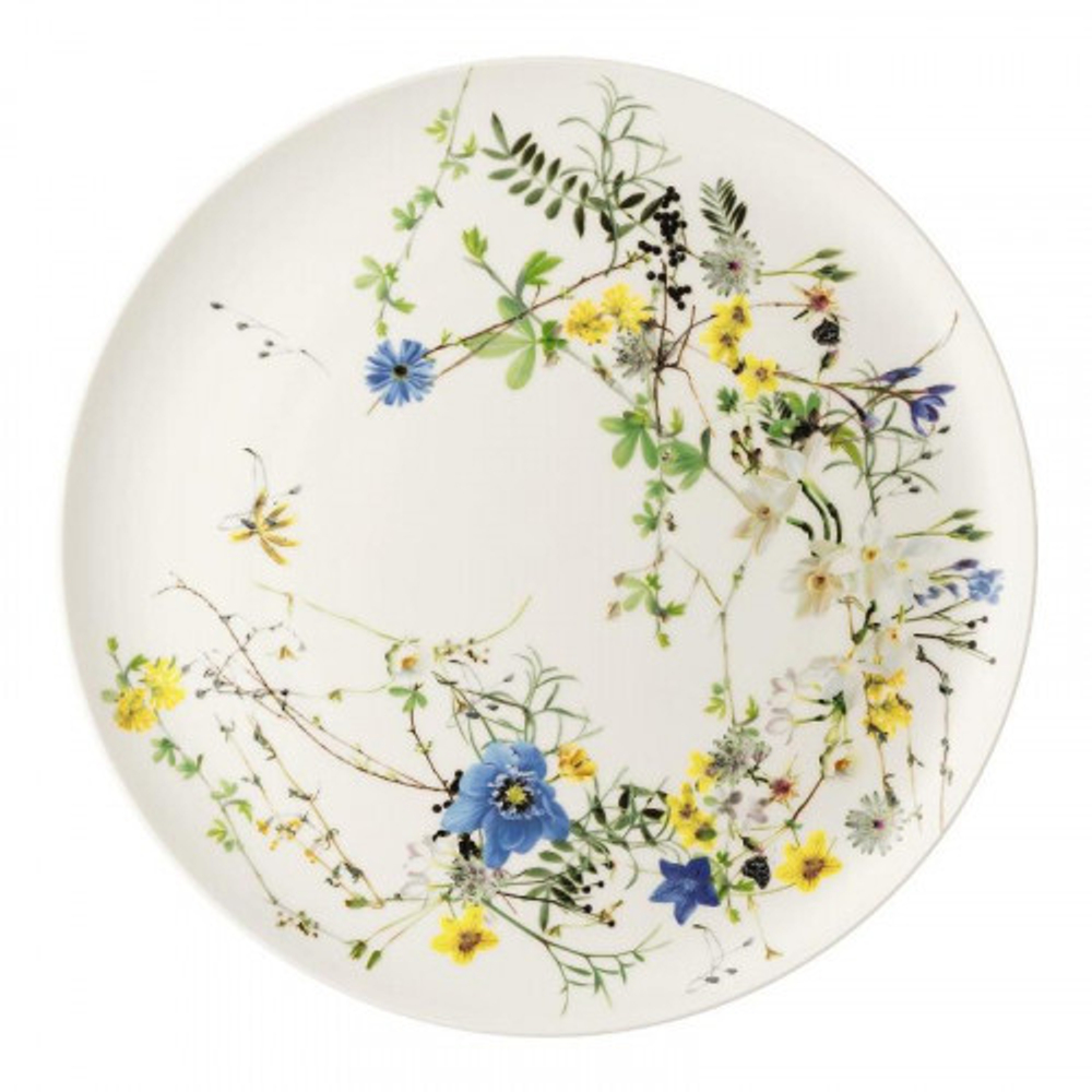Обеденная тарелка Rosenthal Brillance Fleurs des Alpes Coup 32 см