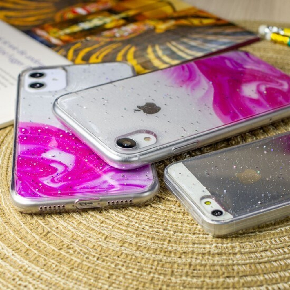 Силиконовый чехол Акварель для iPhone 11 Pro, 011858