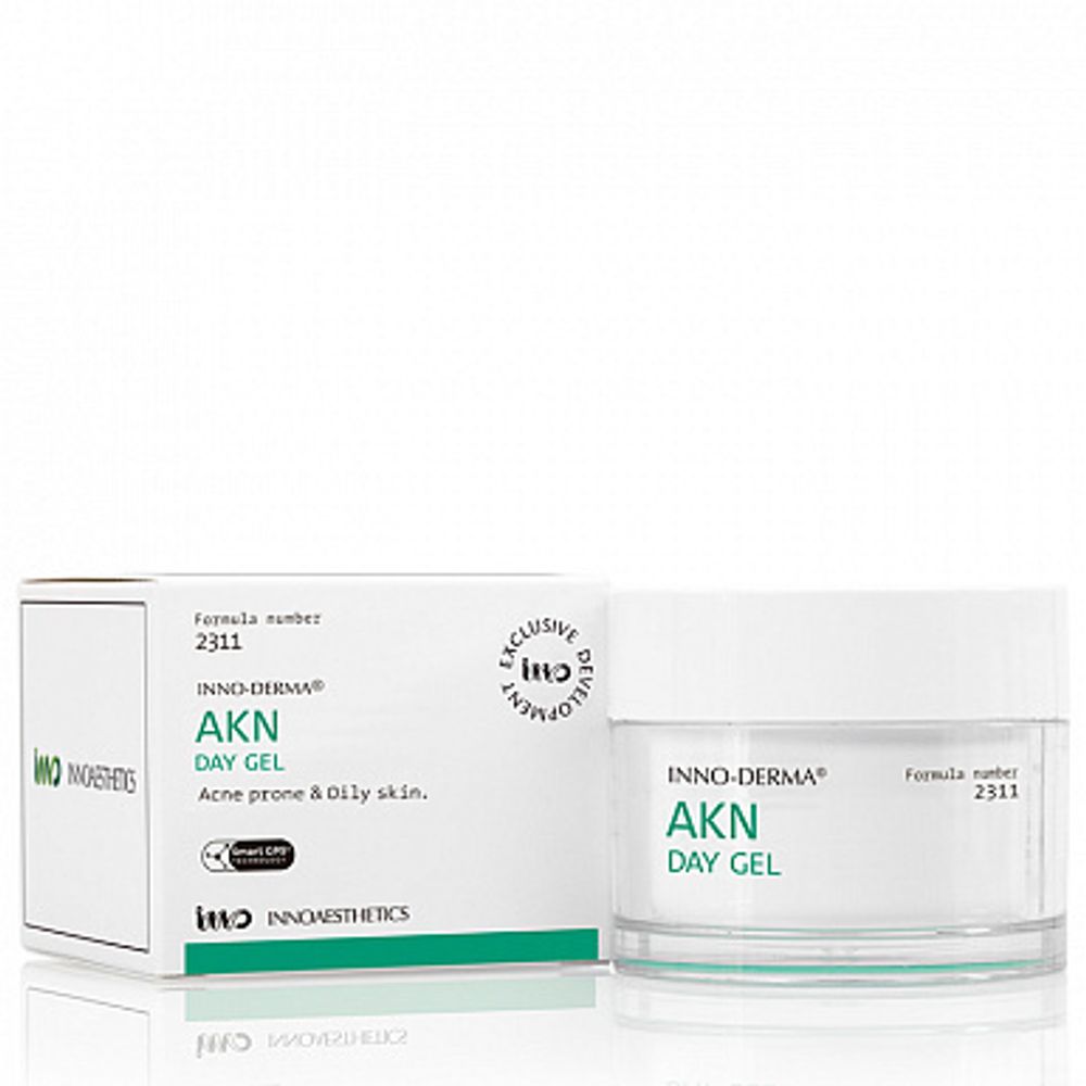 INNO-DERMA AKN day gel/ Дневной крем гель для жирной и проблемной кожи
