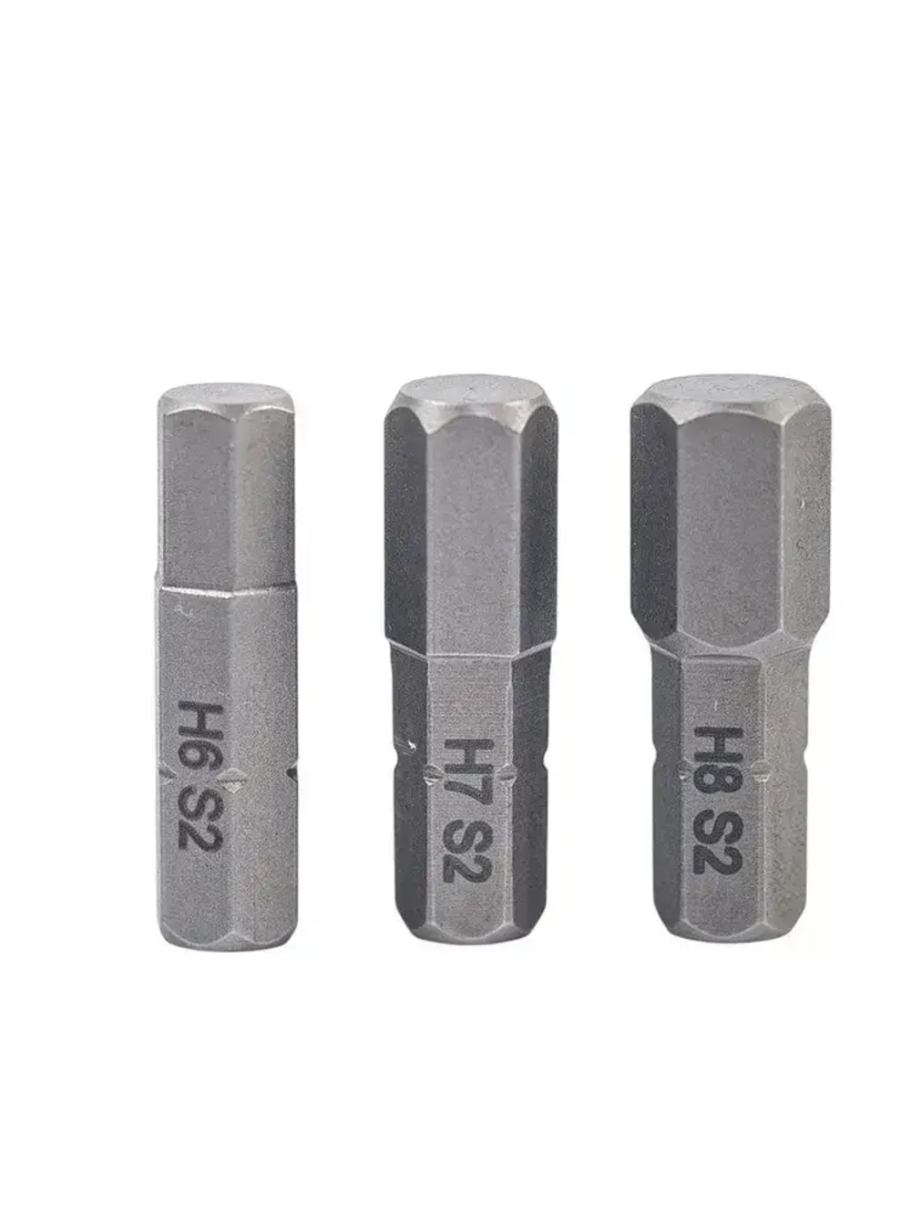 Набор бит HEX 25 мм 6 шт VIRA