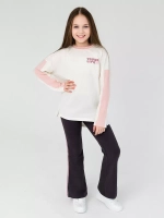 Лонгслив оверсайз для девочки