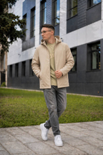 Ветровка мужская "HN-18" красный