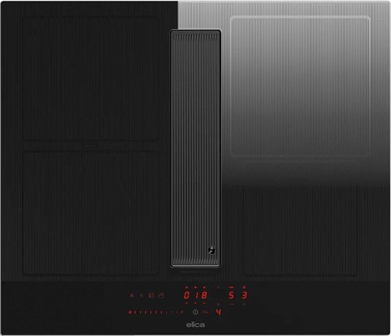 Индукционная стеклокерамич. панель с вытяжкой Elica NIKOLATESLA VELVET BL/A/60