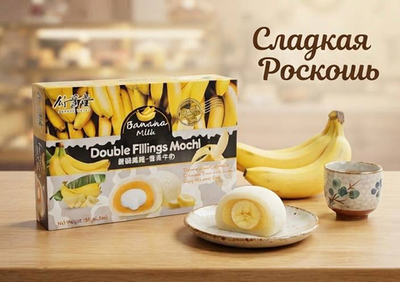Моти со вкусом молочный банан