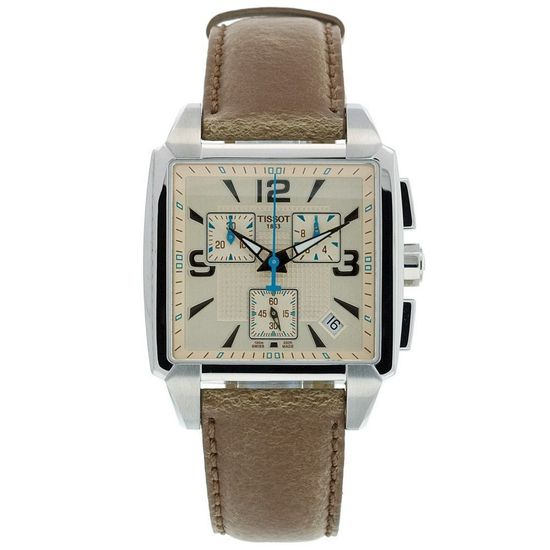 Мужские швейцарские часы Tissot T-Trend Quadrato T005.517.16.267.00