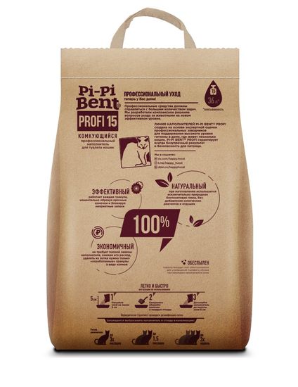 NO NAME комкующийся наполнитель крафт-пакет