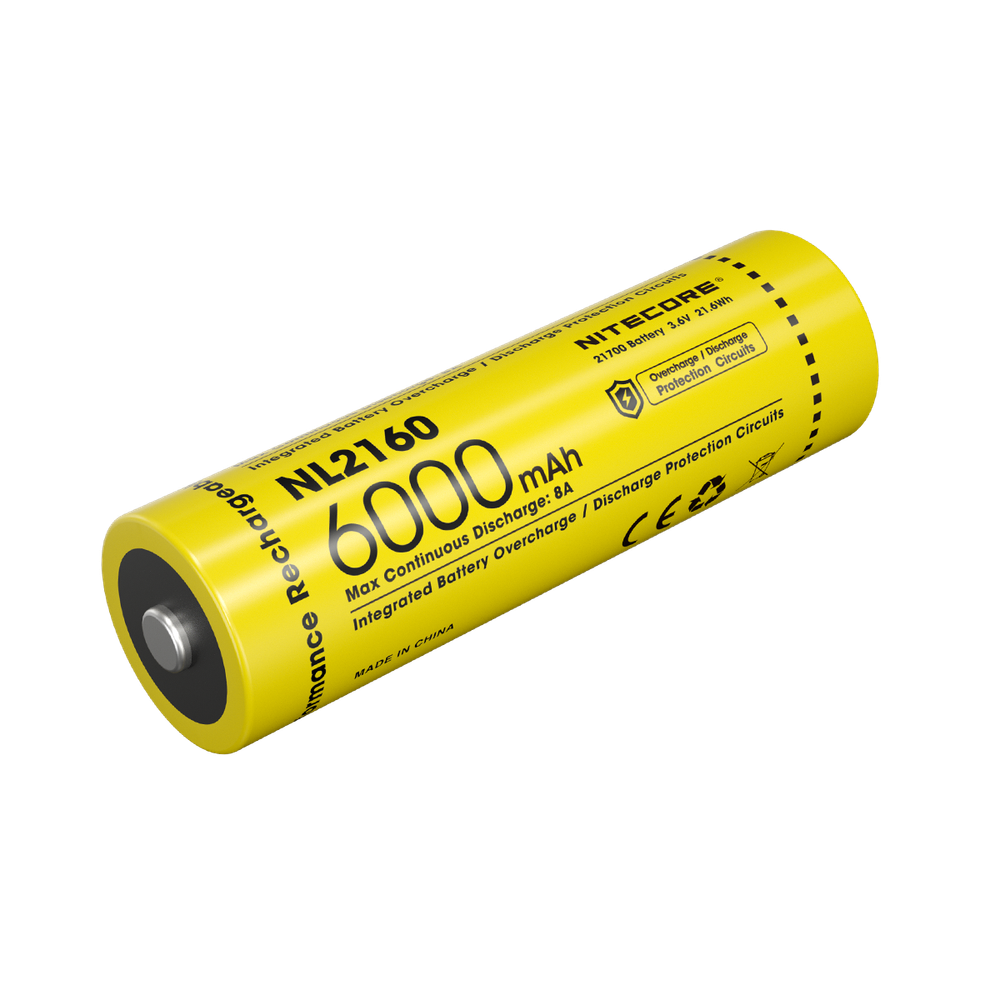 Аккумулятор защищенный Nitecore NL2160 21700