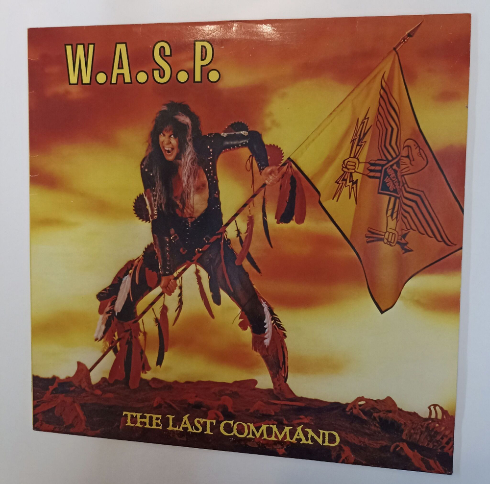 Винтажная виниловая пластинка LP W.A.S.P. The Last Command (Germany 1985)
