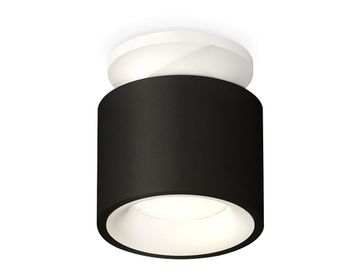 Комплект накладного светильника 1*MR16 GU5.3  XS7511041 SBK/SWH черный песок/белый песок (N7925, C7511, N7010)DIY System Complects Ambrella