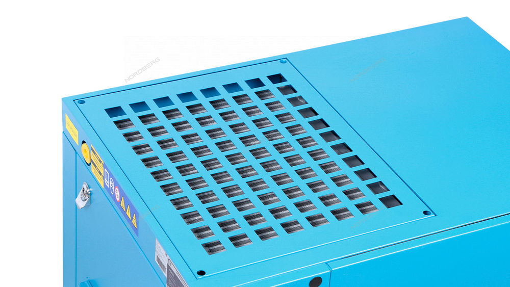 Компрессор винтовой, 7,5 кВт, 10 бар, 900 л/мин, IP55, без ресивера NORDBERG NCC10