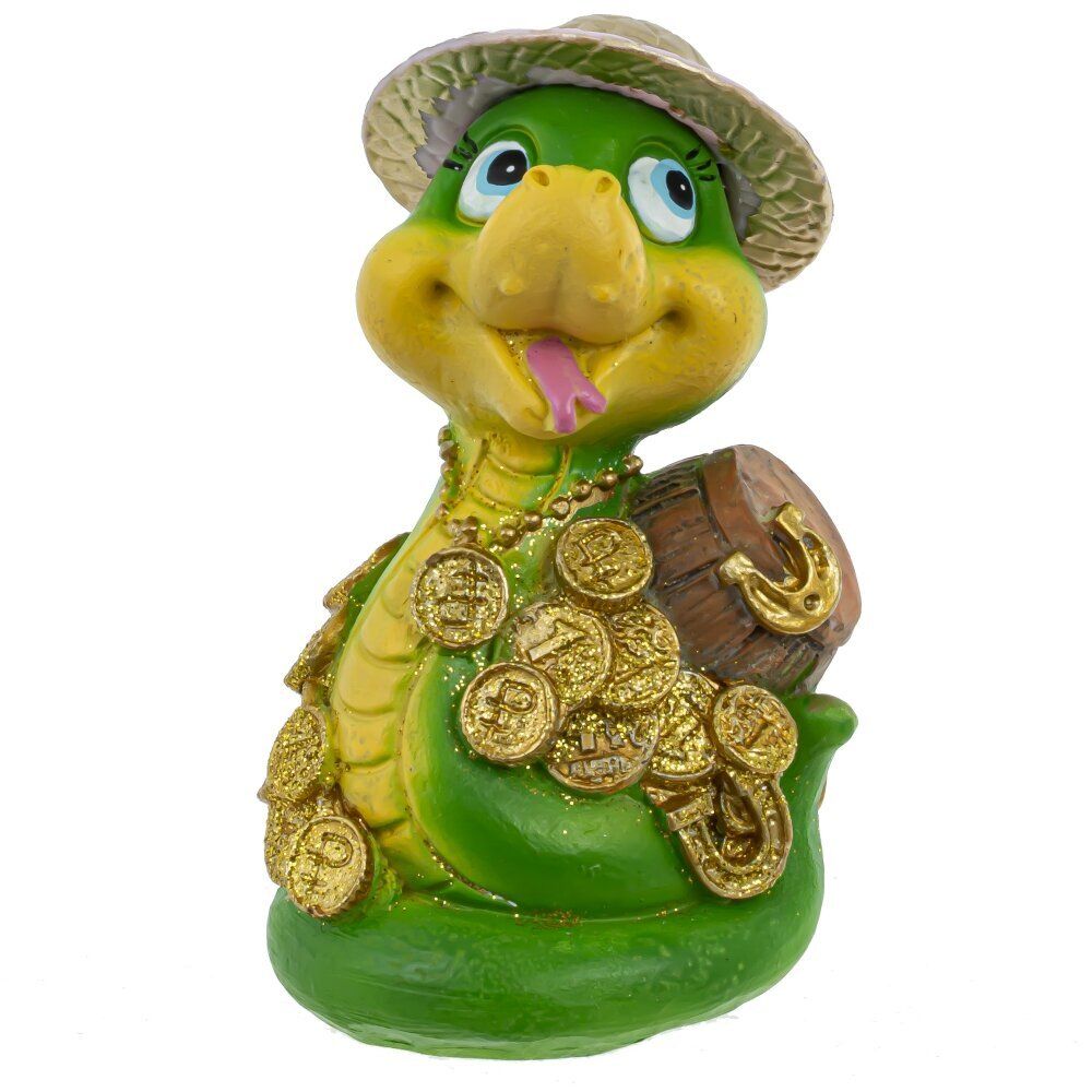 GAEM Копилка "Змея", L6 W6,5 H11 см, 2в.