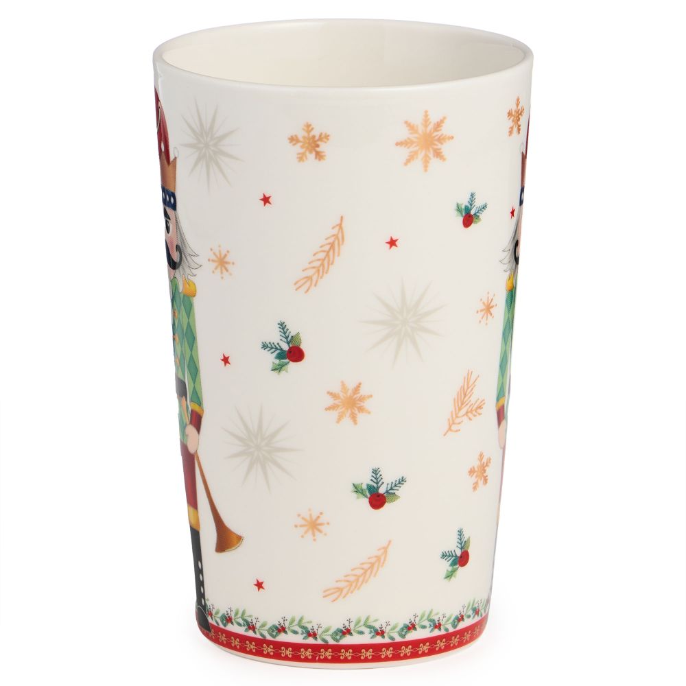 НАБОР ПОДАРОЧНЫЙ LEFARD "ЩЕЛКУНЧИК" (КРУЖКА 385 МЛ В КОМПЛЕКТЕ С ЁЛОЧНОЙ ИГРУШКОЙ)