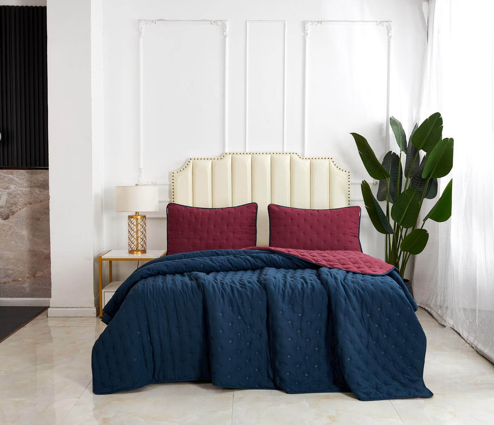 Покрывало 230х250 и 2 наволочки 50х70 Sofi De MarkO Броуди №1