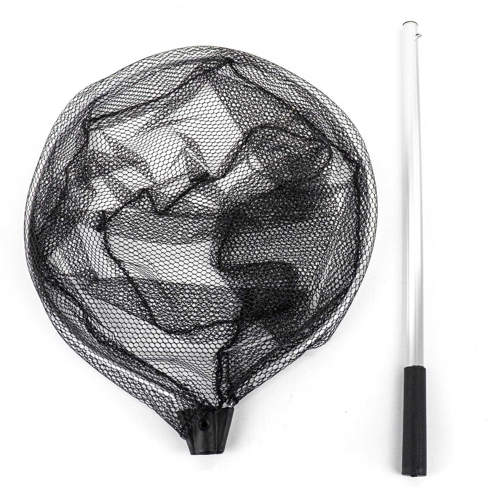 Подсачек лодочный круглый Osprey с прорезиненной сеткой (45см)