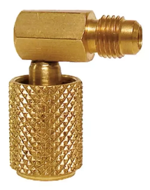 Адаптер CPS AB90 с клапаном против утечек (угловой, гайка 1/4" x 1/4" штуцер)