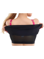 Топ бюстгальтер спортивный для фиксации экзопротезов после мастэктомии, р. M Amoena