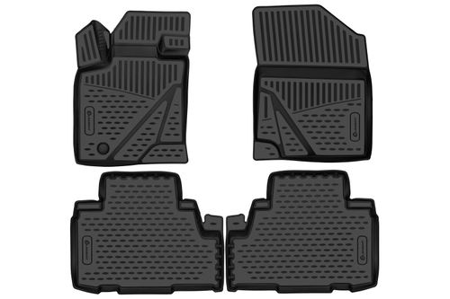 Коврики 3D в салон для CHANGAN CS75PLUS 2022 - (5мест) 4шт. (полиуретан)  AFM3DA67630210K
