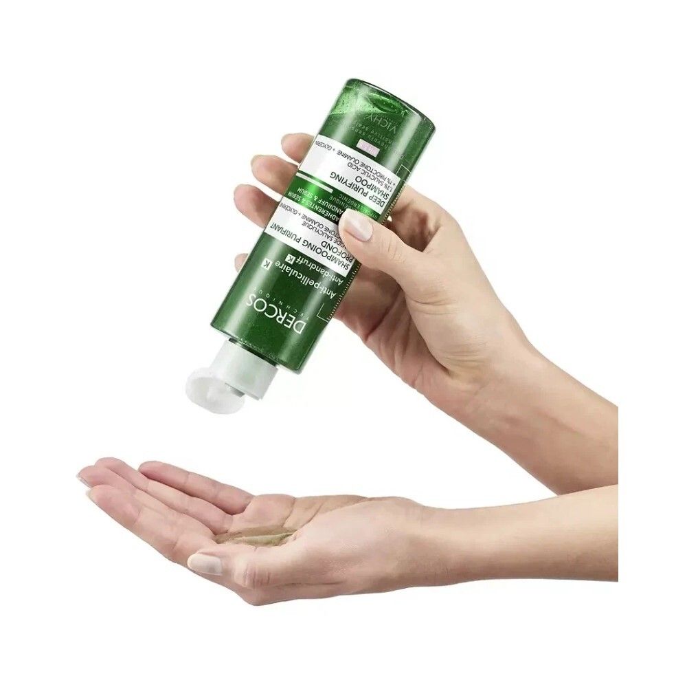 Vichy Dercos Caspa Control К Глубоко очищающий шампунь-пилинг против перхоти, 250 мл