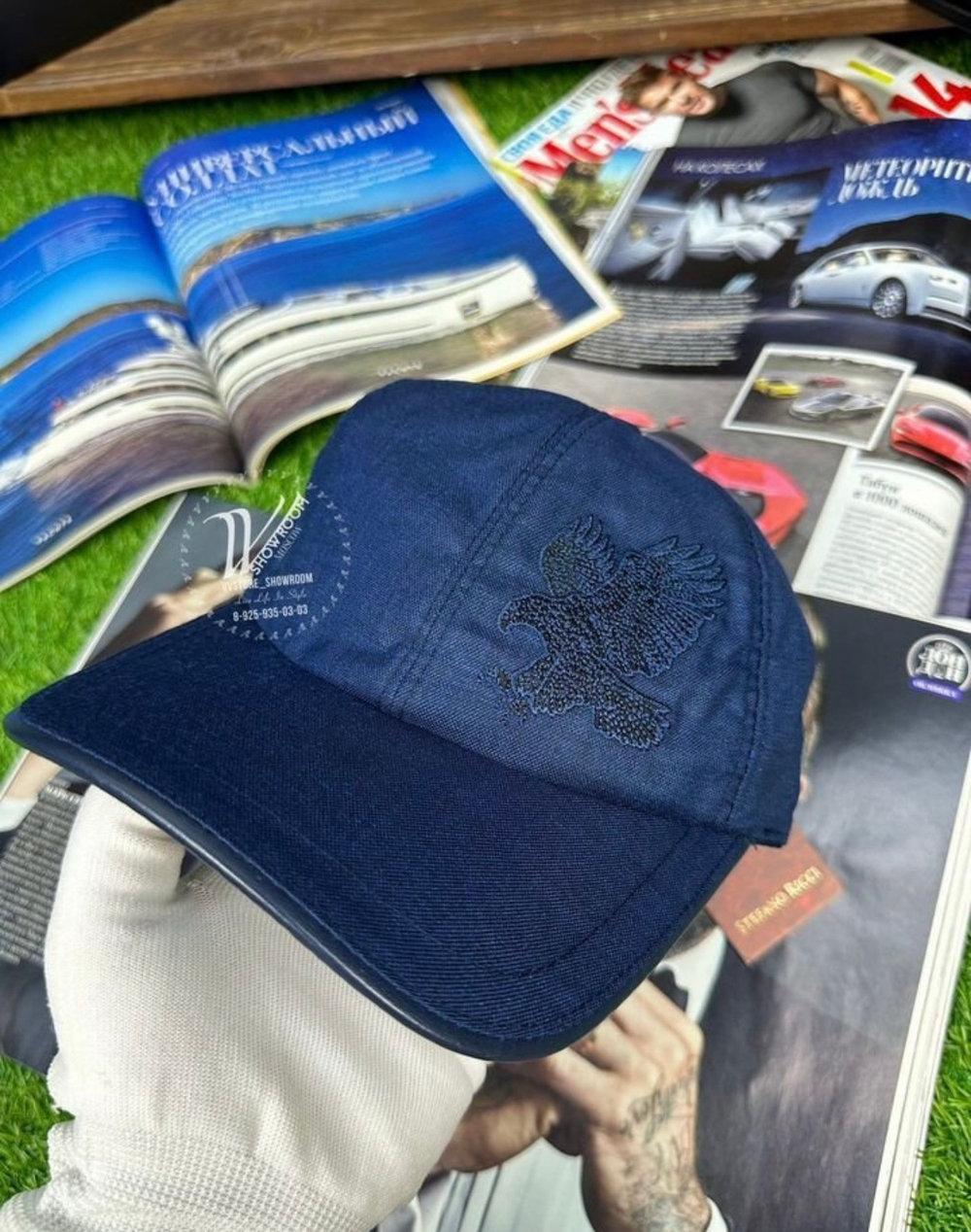 Бейсболка Stefano Ricci премиум