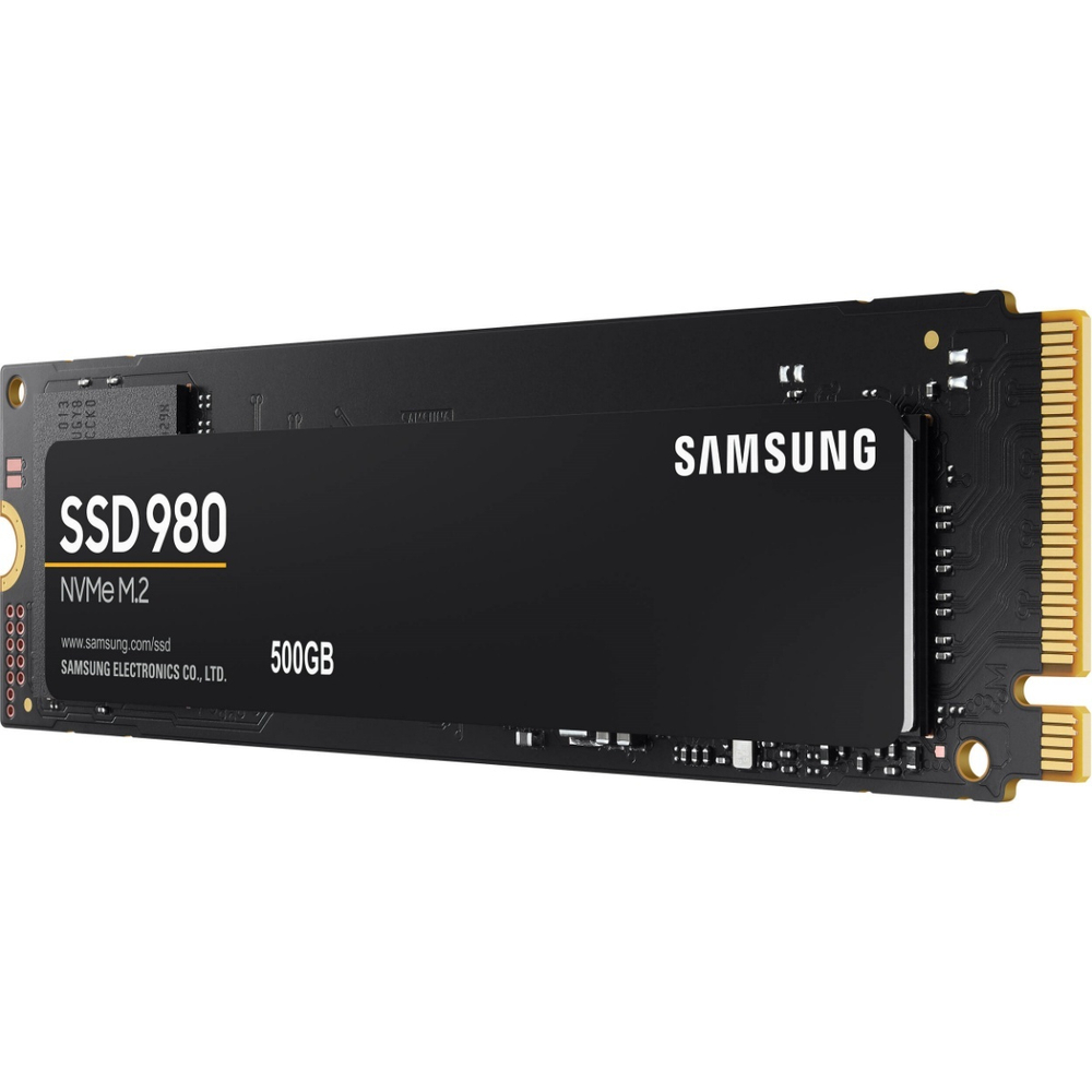Твердотельный накопитель SSD 500Gb Samsung 980 M.2 PCIe Gen 3.0 x4 NVMe (R3100/W2600MB/s)