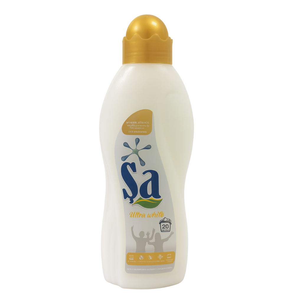 Гель SA Ultra White для стирки+кондиционер 1 л