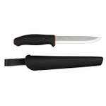 Нож Morakniv 731 углеродная сталь, цвет черный с красным