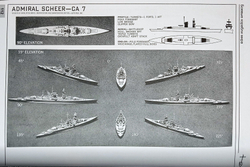 Броненосный корабль "Адмирал Шеер" 1931-1945 гг. (у)