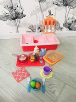 Набор КУХНЯ Girl's club на бат. в комплекте: размер в собранном виде: 40*34 см арт. IT106411