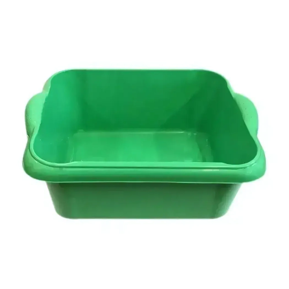 Таз пищевой прямоуг. с ручками 10л ЧУДОзеленый
