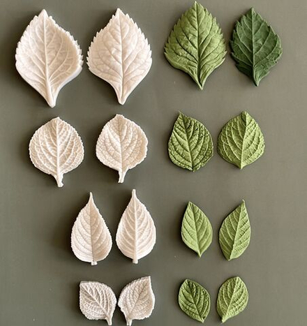 Набор вайнеров "Листья Гортензии" (4 шт)