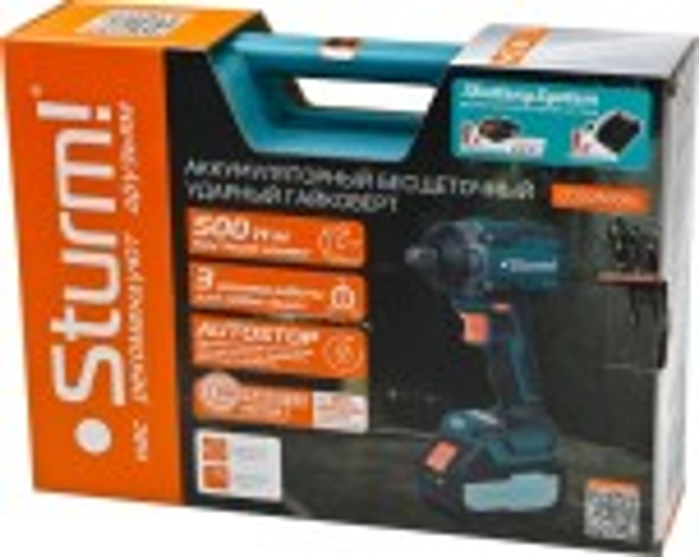 Гайковерт аккумуляторный Sturm CD20500BL