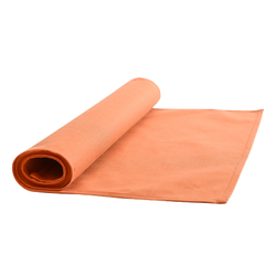 Дорожка на стол из хлопка оранжевого цвета Russian North 45х150 Tkano