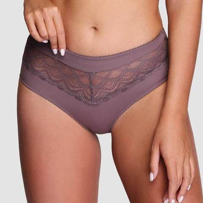 Классические трусики-слипы из эластичного полотна (Размер: 44) (Цвет: кофейный)