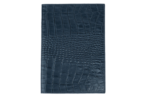 Notebook DAILY genuine leather ocean color