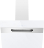 Кухонная вытяжка MAUNFELD Moon 60 белый\вставка сатин фото 