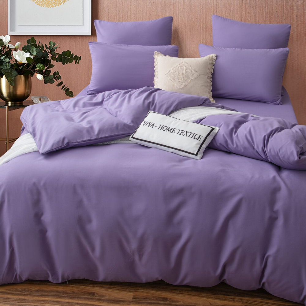 Комплект постельного белья Однотонный Сатин CS035