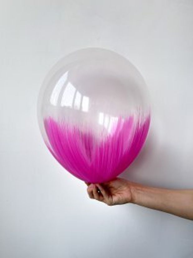 Шар Браш 30 см розовый (БГ-17)