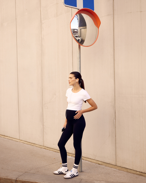 Лосины для беременных Maternity Leggings in Black