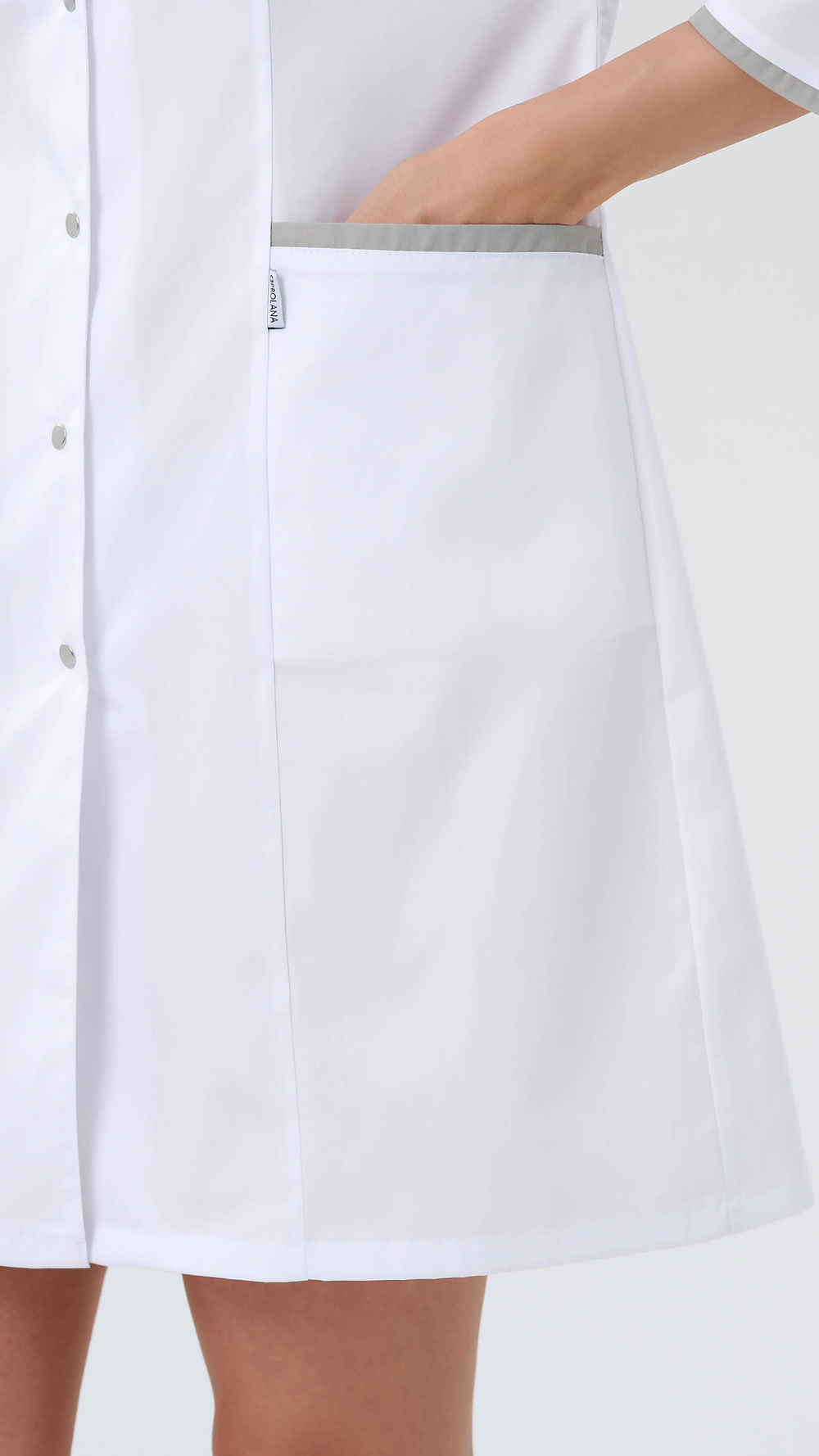 Халат Каролина CVC на кнопках №20