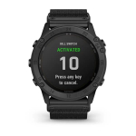 Смарт-часы GARMIN  TACTIX DELTA Solar черный DLC с нейлоновым ремешком, 010-02357-11