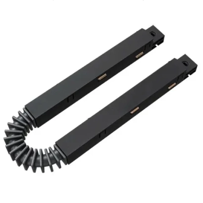 Гибкий коннектор для магнитной трековой системы Vaes VECTOR, цвет чёрный