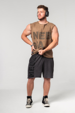 Майка WASHED-OFF TANK TOP BEASTIN' 361 Светло-Коричневый