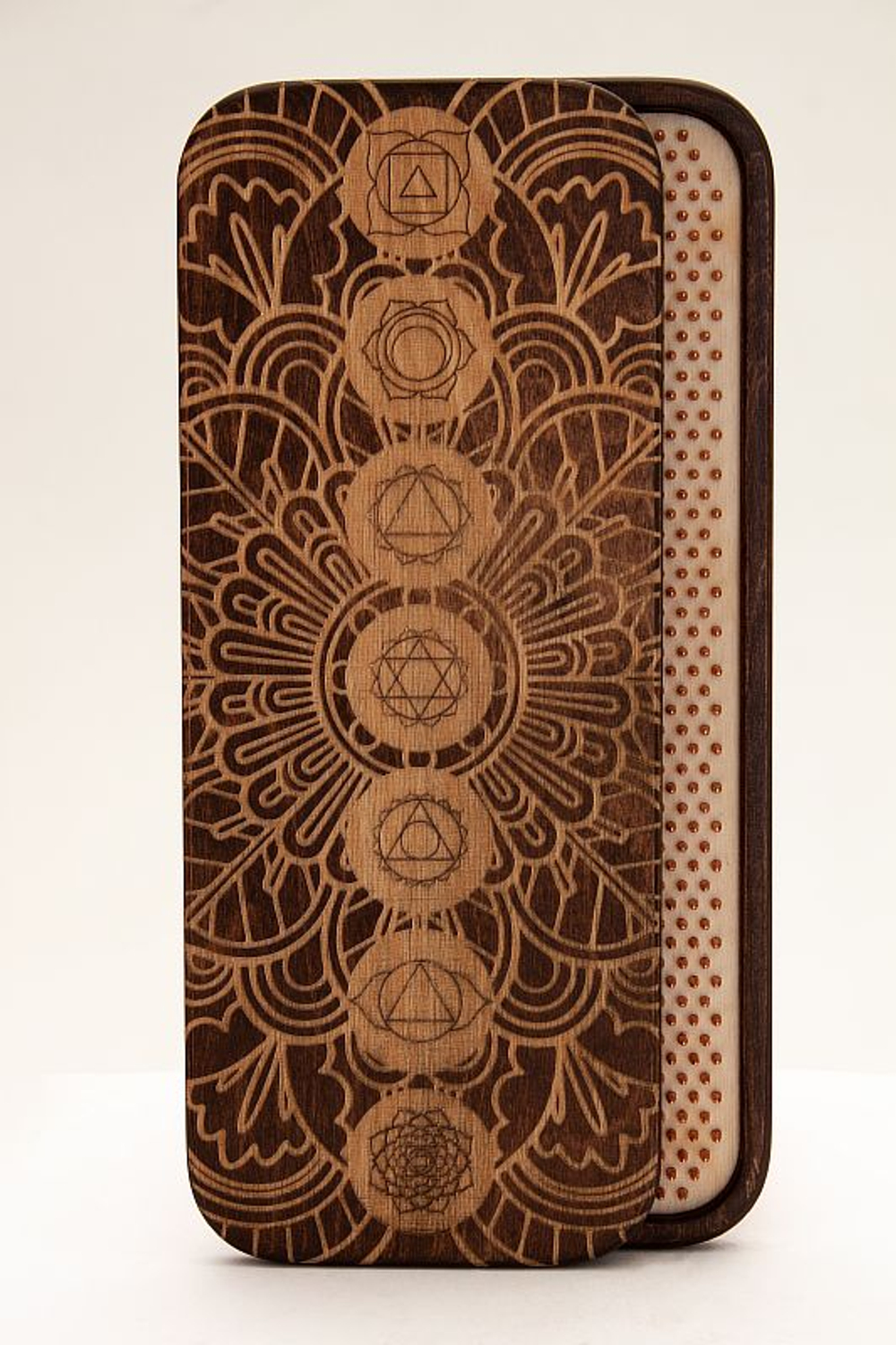 Доска садху Чакры темные алюминиевые гвозди