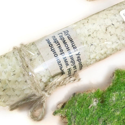 Свеча из вощины с Душицей 13 см